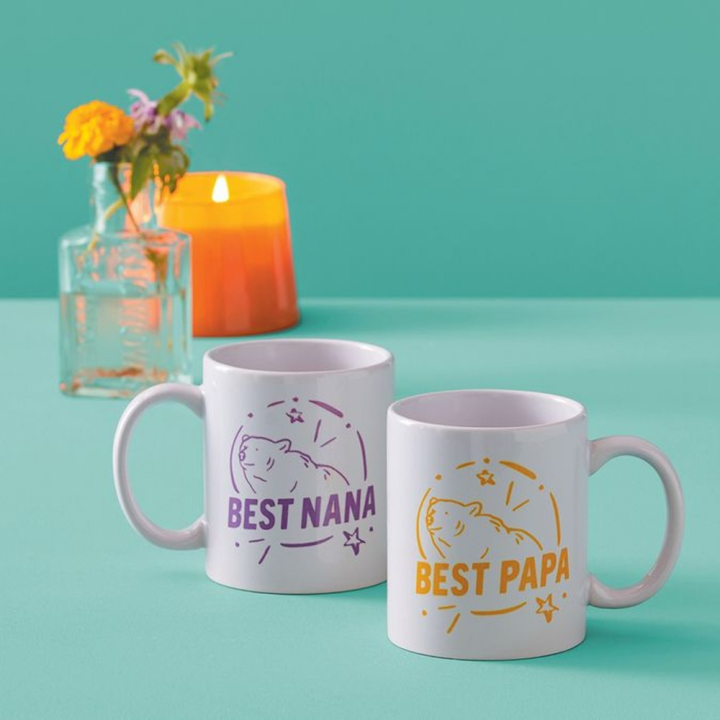 Mug en céramique à personnaliser 425 ml 6 pcs - Cricut - Rougier et Plé