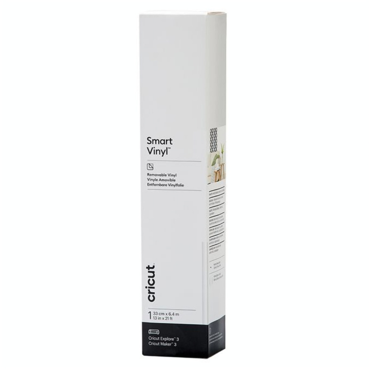 Thermocollant Smart Vinyl Amovible Blanc 33 x 640 cm - Cricut - Rougier et Plé