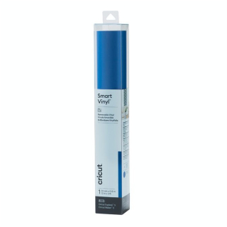 Thermocollant Smart Vinyl Amovible 33 x 91 cm Bleu - Cricut - Rougier et Plé