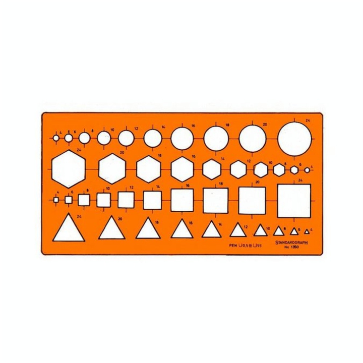 Gabarit multi-symboles Sections transversales - Studygraph - Rougier et Plé
