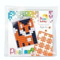 Kit créatif Pixel porte-clé 4 x 3 cm - Renard - Pixel Hobby - Rougier et Plé