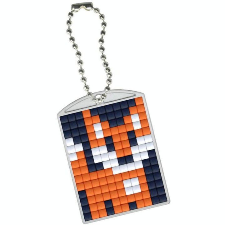 Kit créatif Pixel porte-clé 4 x 3 cm - Renard - Pixel Hobby - Rougier et Plé