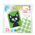 Kit créatif Pixel porte-clé 4 x 3 cm - Chat - Pixel Hobby - Rougier et Plé