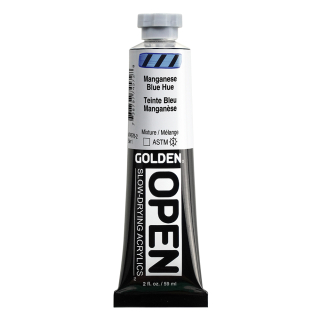 Peinture acrylique Open séchage lent 60 ml - Golden - Rougier et Plé