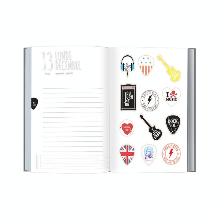 Agenda scolaire journalier 2022-2023 Geek 12,5 x 17,5 cm - Editions Oberthur - Rougier et Plé