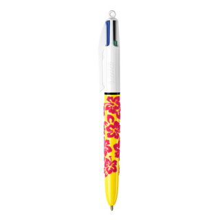 Stylo bille 4 couleurs Corps Velours - Bic - Rougier et Plé