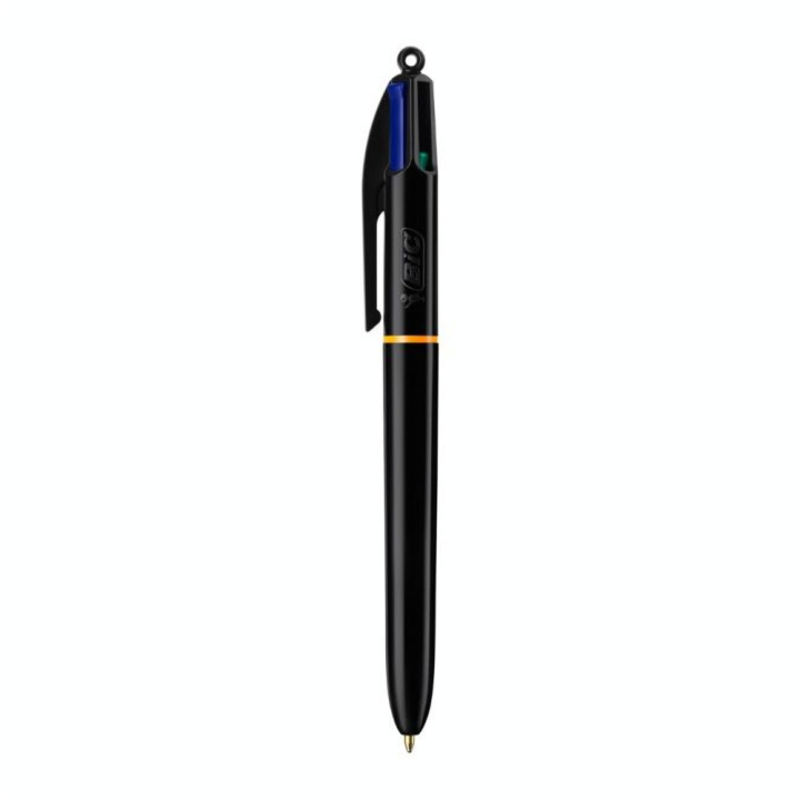 Stylo bille 4 couleurs Corps Noir Pro - Bic - Rougier et Plé