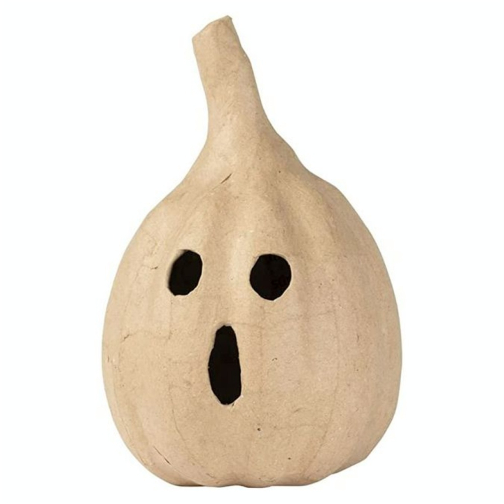 Courge ronde en papier mâché 10 x 10 x 16 cm - Décopatch - Rougier et Plé