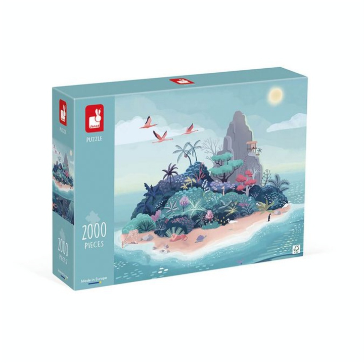 Puzzle L'île mystérieuse 2000 pièces - Janod - Rougier et Plé