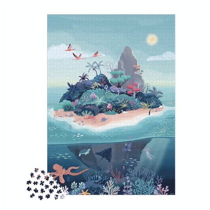Puzzle L'île mystérieuse 2000 pièces - Janod - Rougier et Plé