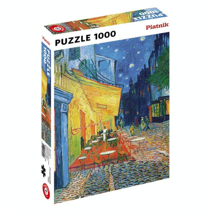 Puzzle 1000 pcs Van Gogh Le café le soir - Piatnik - Rougier et Plé