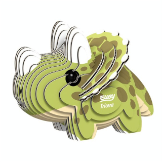 Maquette 3D en carton Triceratops - Eugy - Rougier et Plé