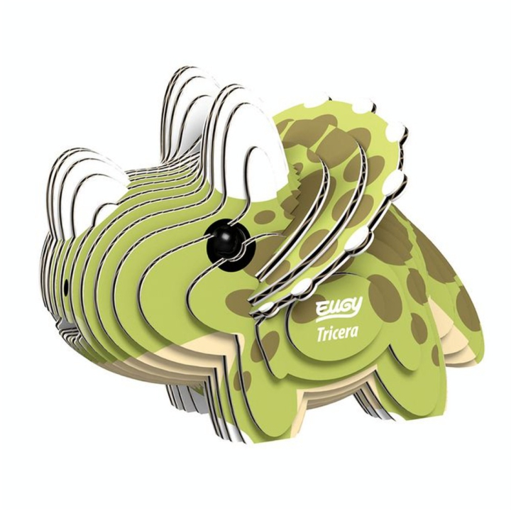 Maquette 3D en carton Triceratops - Eugy - Rougier et Plé