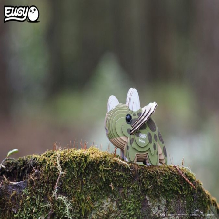 Maquette 3D en carton Triceratops - Eugy - Rougier et Plé