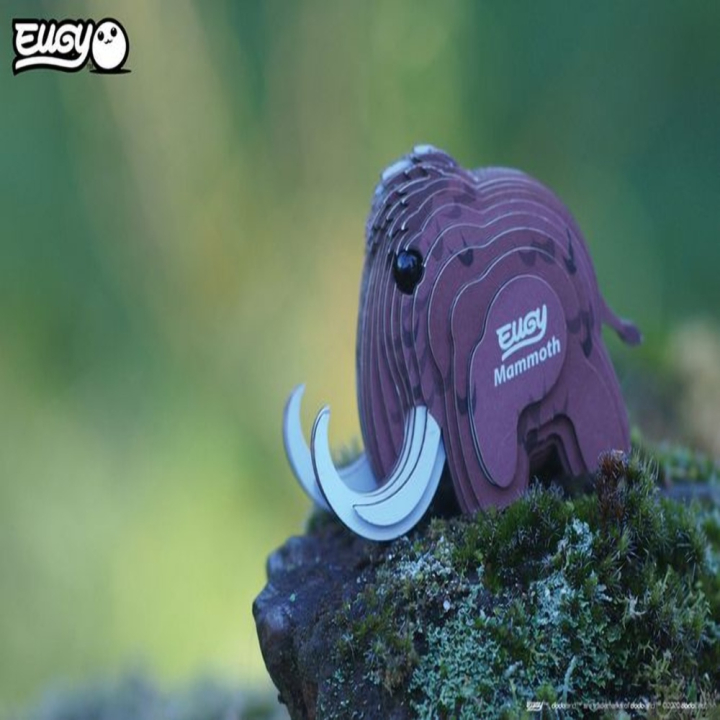 Maquette 3D en carton Mammouth - Eugy - Rougier et Plé