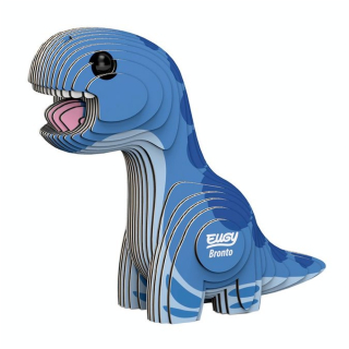 Maquette 3D en carton Brontosaure - Eugy - Rougier et Plé