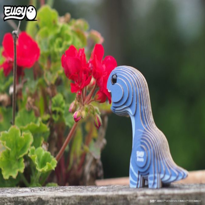 Maquette 3D en carton Brontosaure - Eugy - Rougier et Plé