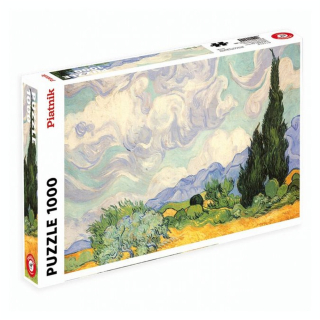 Puzzle 1000 pcs Van Gogh Les blés jaunes - Piatnik - Rougier et Plé
