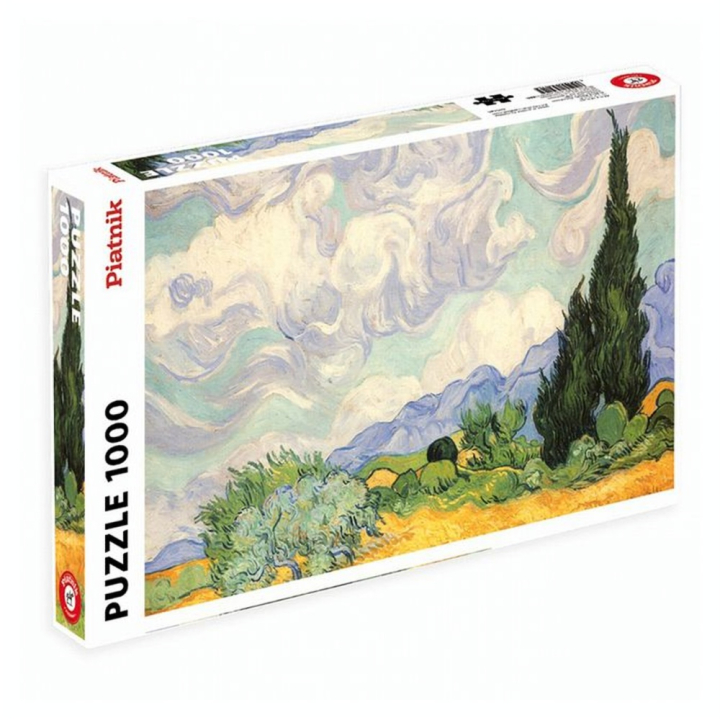Puzzle 1000 pcs Van Gogh Les blés jaunes - Piatnik - Rougier et Plé