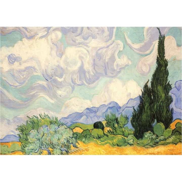 Puzzle 1000 pcs Van Gogh Les blés jaunes - Piatnik - Rougier et Plé