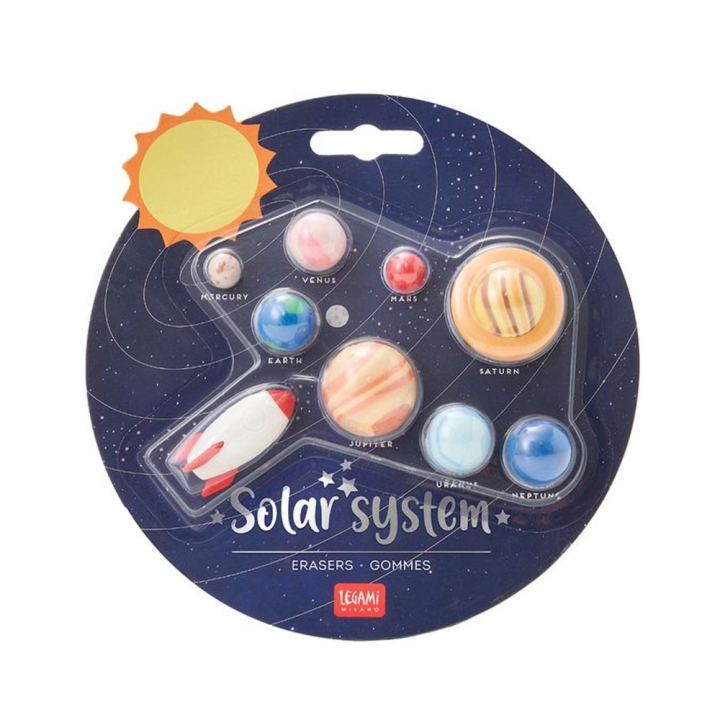 Gommes Système Solaire 9 pcs - Legami - Rougier et Plé