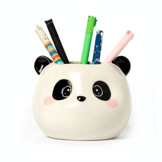 Pot à Crayons en Céramique 11.2 x 9.2 cm Panda - Legami - Rougier et Plé