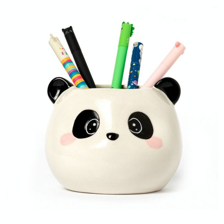 Pot à Crayons en Céramique 11.2 x 9.2 cm Panda - Legami - Rougier et Plé