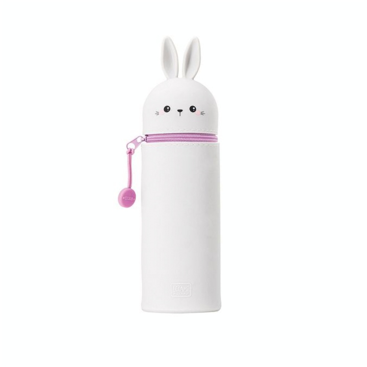 Trousse 2 en 1 Silicone Souple Kawaï Bunny - Legami - Rougier et Plé