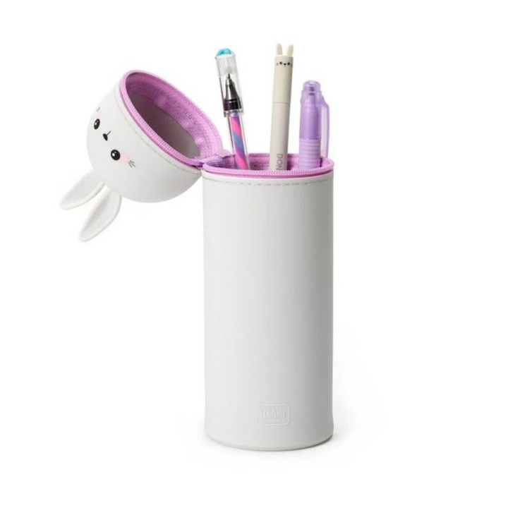 Trousse 2 en 1 Silicone Souple Kawaï Bunny - Legami - Rougier et Plé