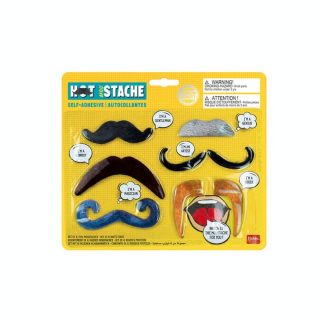 Fausse Moustache Autocollante 6 pcs - Legami - Rougier et Plé