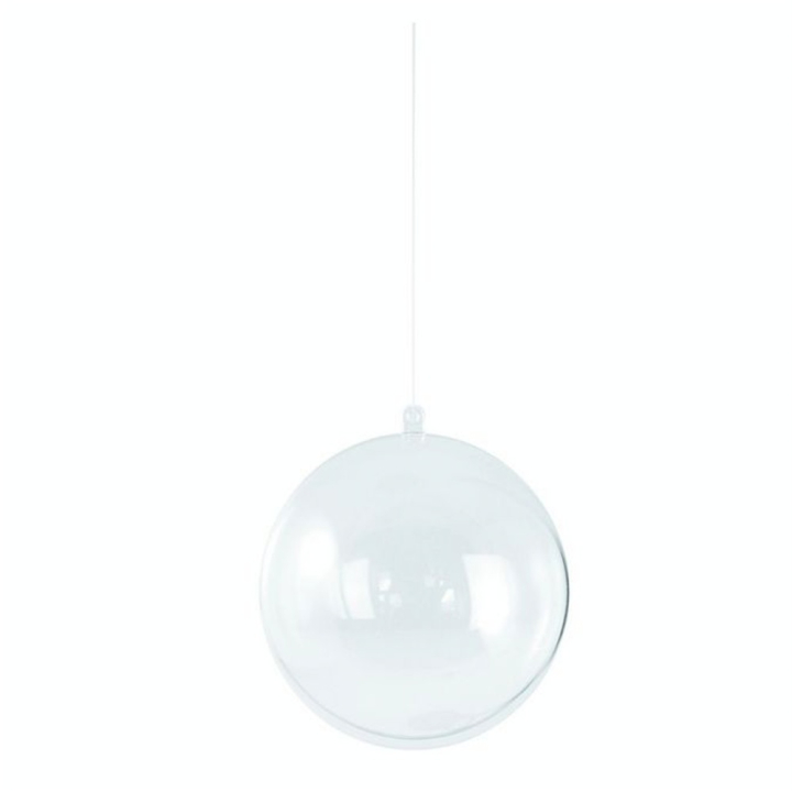Boule en Plastique à décorer ø 4 cm - Rayher - Rougier et Plé