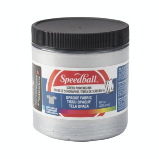 Encre Sérigraphie Tissus Opaque 236 ml Argent - Speedball - Rougier et Plé