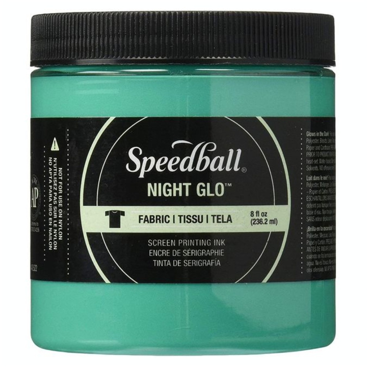 Encre Sérigraphie 236 ml Vert Phosphorescent - Speedball - Rougier et Plé