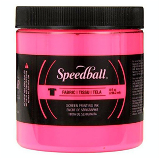 Encre Sérigraphie 236 ml Rose Fluo - Speedball - Rougier et Plé