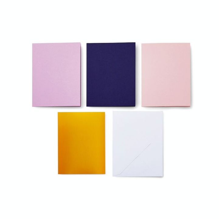 Kit Carterie 8 pcs 10.8 x 14 cm Bleu/Rose - Cricut - Rougier et Plé