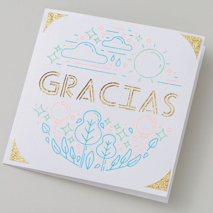 Stylo Encre Gel Opaque 3 pcs Rose Orange Blanc - Cricut - Rougier et Plé