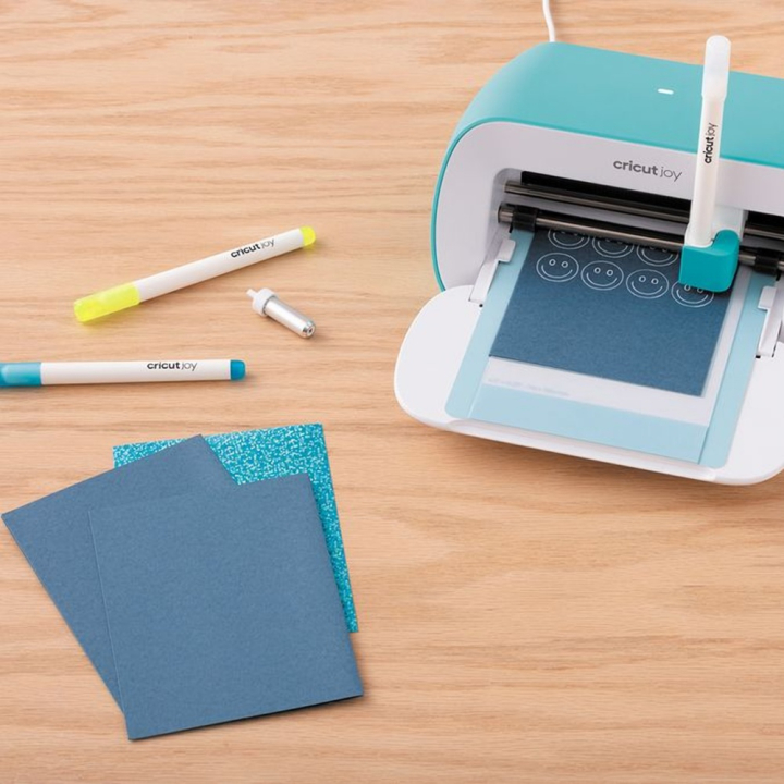Stylo Encre Gel Opaque 3 pcs Bleu Jaune Blanc - Cricut - Rougier et Plé