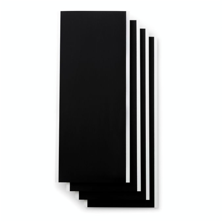 Vinyle Inscriptible Permanent 4 Feuilles 14 x 33 cm Noir - Cricut - Rougier et Plé