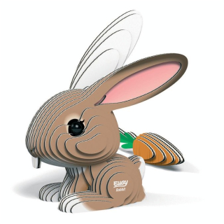 Maquette 3D en carton Lapin - Eugy - Rougier et Plé