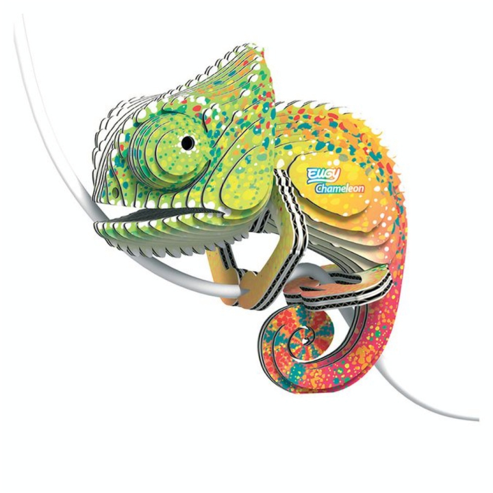 Maquette 3D en carton Caméléon - Eugy - Rougier et Plé