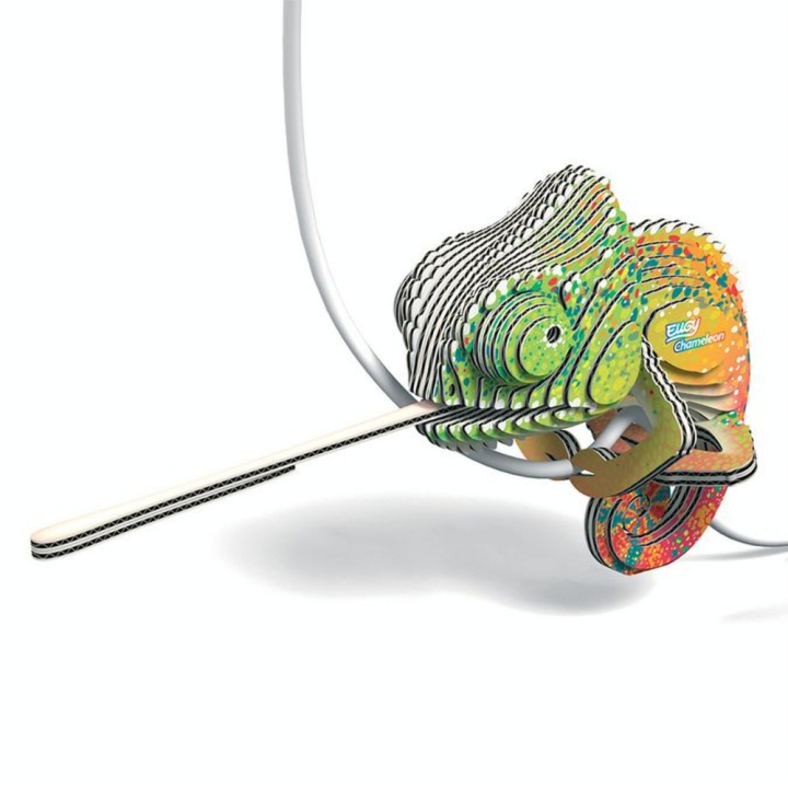 Maquette 3D en carton Caméléon - Eugy - Rougier et Plé