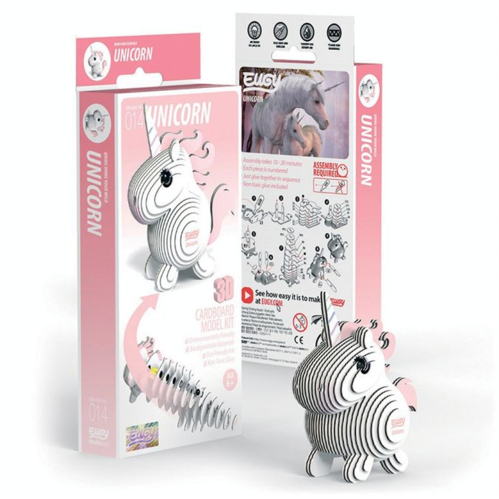 Maquette 3D en carton Licorne - Eugy - Rougier et Plé
