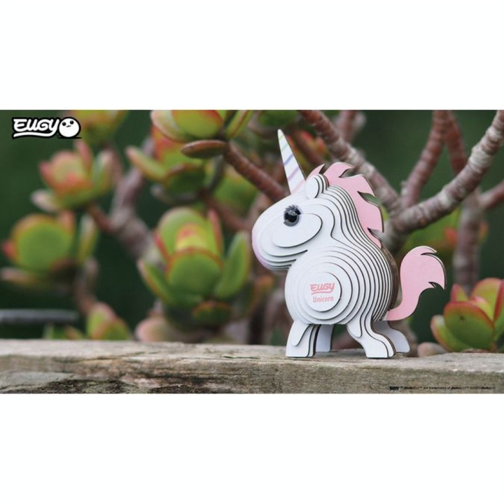 Maquette 3D en carton Licorne - Eugy - Rougier et Plé