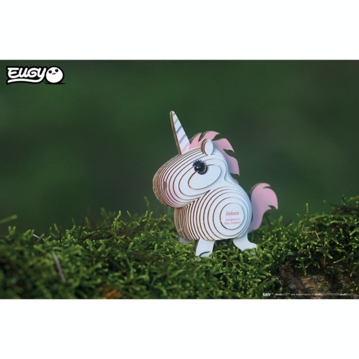 Maquette 3D en carton Licorne - Eugy - Rougier et Plé