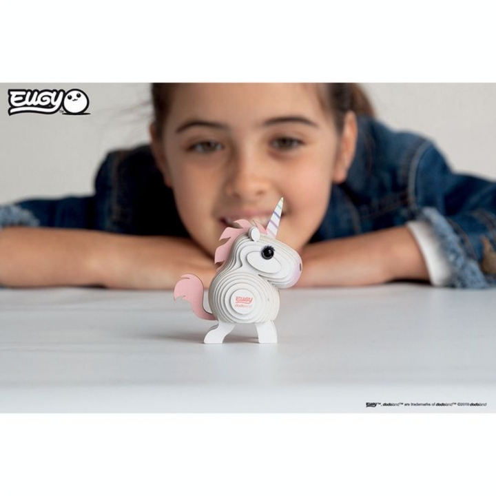 Maquette 3D en carton Licorne - Eugy - Rougier et Plé