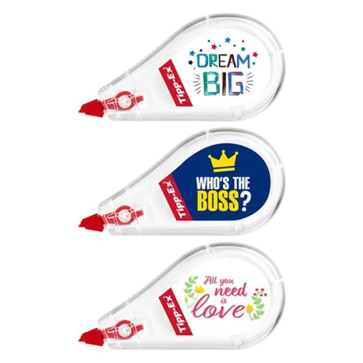 Ruban correcteur Mini pocket mouse fantaisie 6 m x 5mm - Tipp-Ex - Rougier et Plé