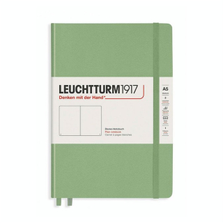 Carnet Classic A5 souple 251p blanches - Sauge - Leuchtturm1917 - Rougier et Plé