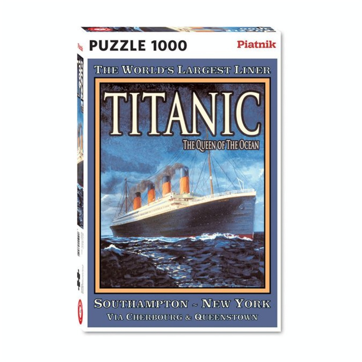 Puzzle 1000 pièces Titanic - Piatnik - Rougier et Plé