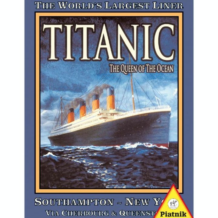Puzzle 1000 pièces Titanic - Piatnik - Rougier et Plé