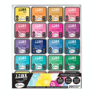 Encreurs Izink Dye S Set de 20 - Aladine - Rougier et Plé